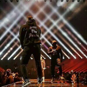 OVO Black "Free The Demons" Hoodie Size L VNDS!